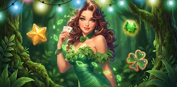 Fantasy Wald Fee Slotmotiv bei Verde Casino